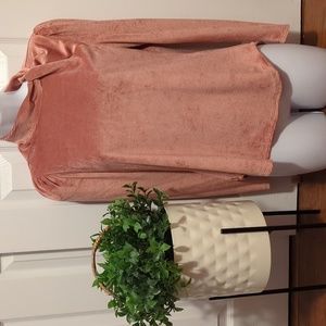 Pink Long Sleeve Blouse